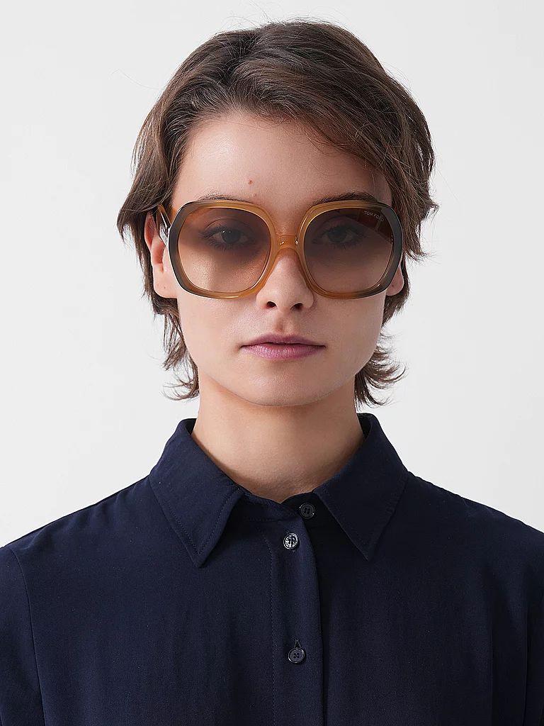TOM FORD Sonnenbrille FT1221/60 hellbraun damen 2